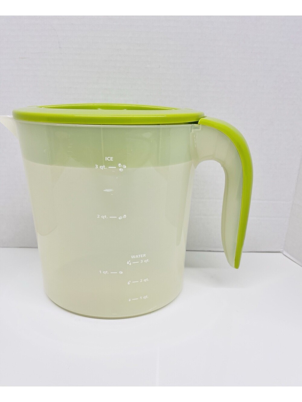 Mr Coffee Iced Tea 3 Quart TM70 Replacement Pitcher with Lid GREEN Oval
